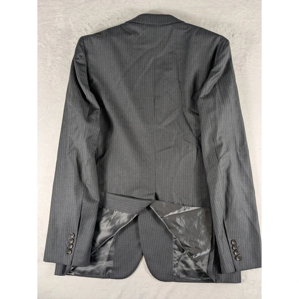 Brooks Brothers Vitale Barberis Canonico 1818 Fitzgerald Gray Pinstripe Suit‎
